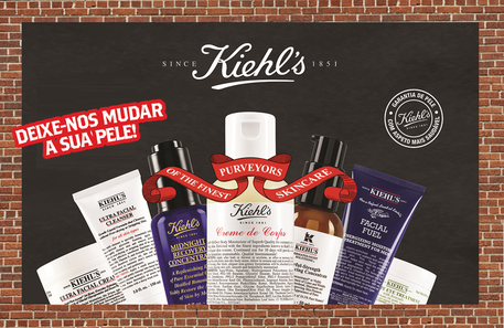 Amostras Kiehl's para experimentar antes de comprar