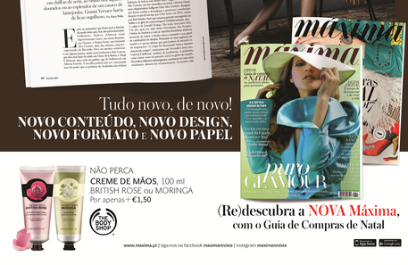Exclusivo com a ‘Máxima’ de dezembro: o creme de mãos da The Body Shop