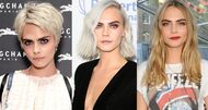 A evolução do cabelo de Cara Delevingne
