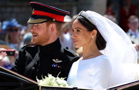Os duques de Sussex fazem percurso por Windsor