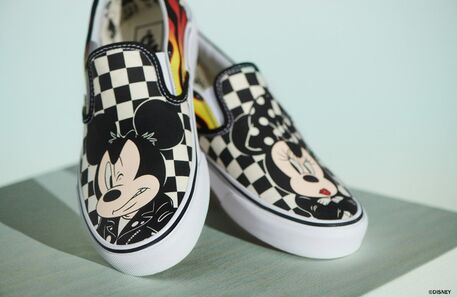 Os novos ténis da Vans são uma homenagem ao rato Mickey
