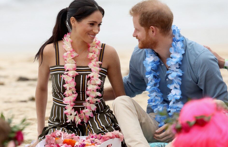 A primeira visita real de Meghan e Harry