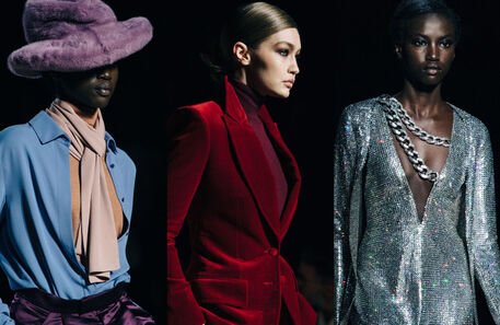 Elegância anti-Trump na passerelle de Tom Ford para o inverno de 2019
