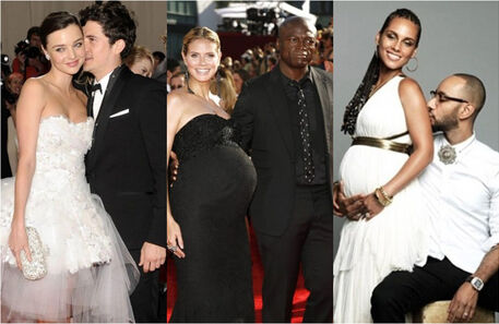 17 celebridades que casaram grávidas