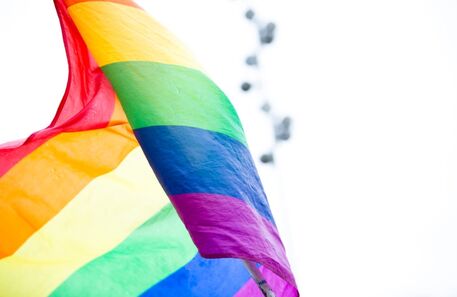Passadeiras em Campolide com as cores da bandeira LGBTI