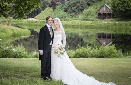 As fotografias oficiais do casamento de Lady Gabriella Windsor