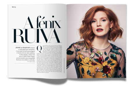 Jessica Chastain, a fénix ruiva