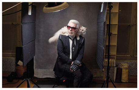A última homenagem a Karl Lagerfeld em Paris