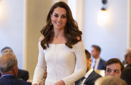 Kate Middleton comove com discurso sobre toxicodependência em Londres