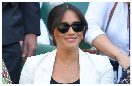 Meghan Markle faz surpresa a Serena Williams em Wimbledon