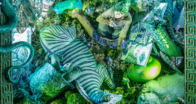 Janelas encantadas para o Natal - Bergdorf Goodman, Nova Iorque