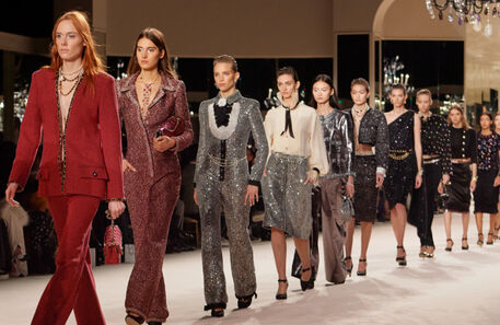 Chanel regressou a casa para o desfile Métiers d’art