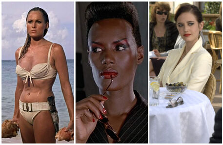 As Bond girls através da história