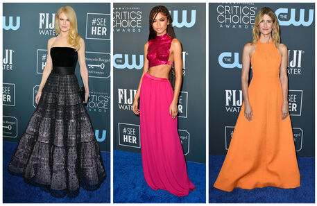 A passadeira azul dos Critics' Choice Awards 2020