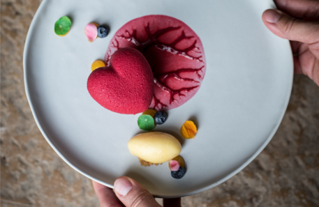 Romance gastronómico no Arcadas