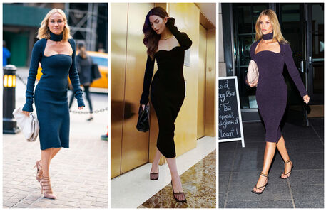 Está na hora de aderir à tendência do decote no inverno