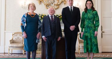 As imagens da visita de William e Kate à Irlanda