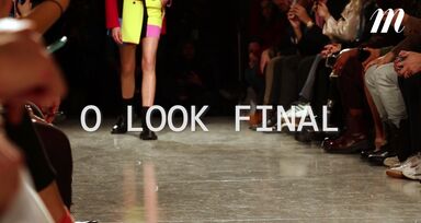 O look final do desfile de Luís Carvalho