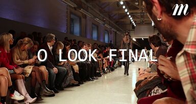 O look final do desfile de Luís Buchinho