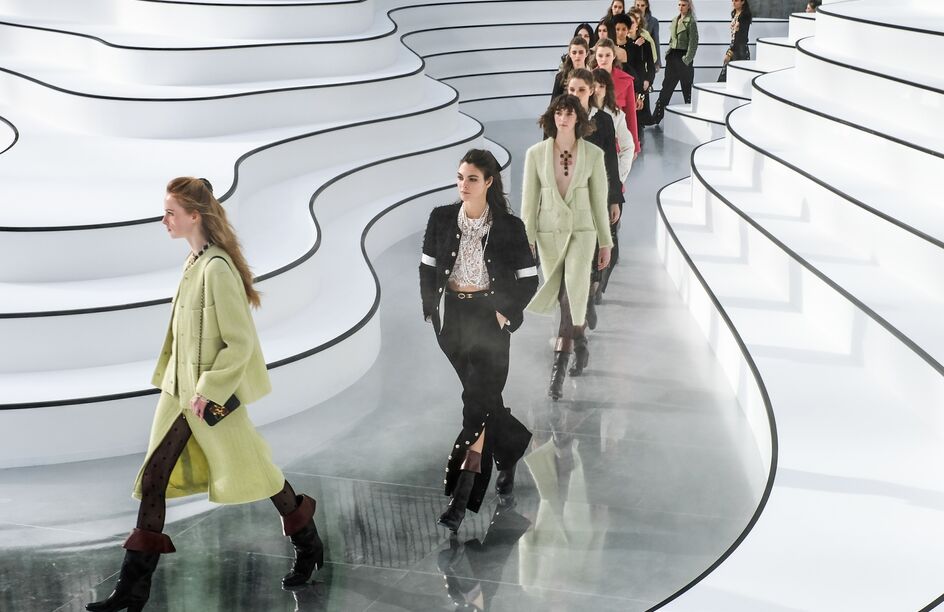 O romance está vivo na Chanel 