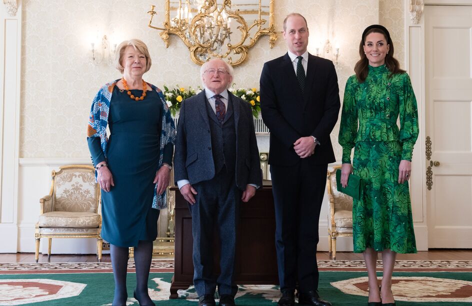 As imagens da visita de William e Kate à Irlanda