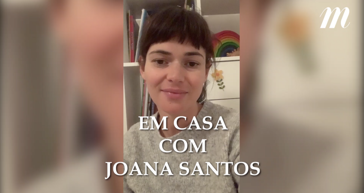 Em casa com Joana Santos