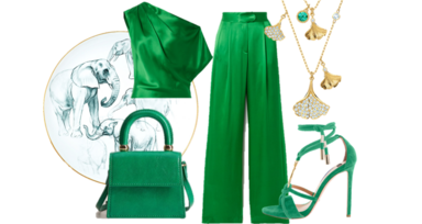 25 peças em verde esmeralda para estar mais perto da natureza