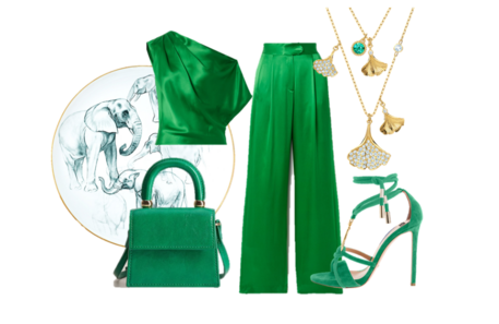 25 peças em verde esmeralda para estar mais perto da natureza