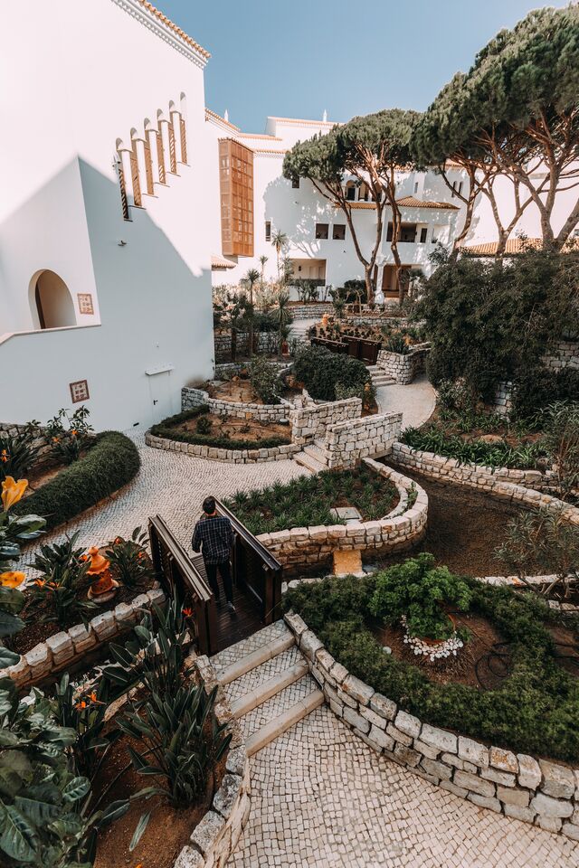 O convidativo interior do Pine Cliffs.