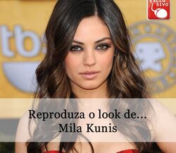 Reproduza o look de... Mila Kunis