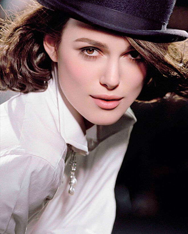 Keira Knightley o rosto de Coco Mademoiselle de Chanel.