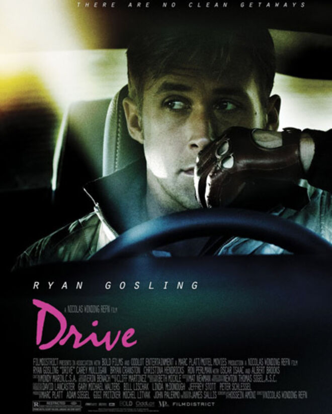O cartaz do filme Drive.