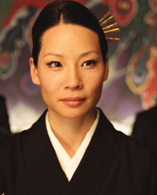 Lucy Liu no filme de Quentin Tarantino, Kill Bill.