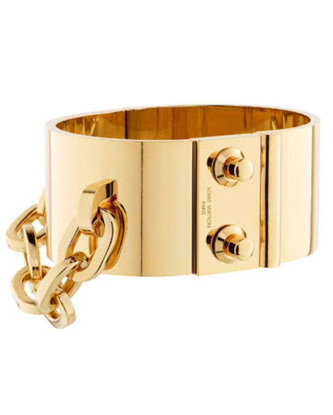 Pulseira Louis Vuitton.