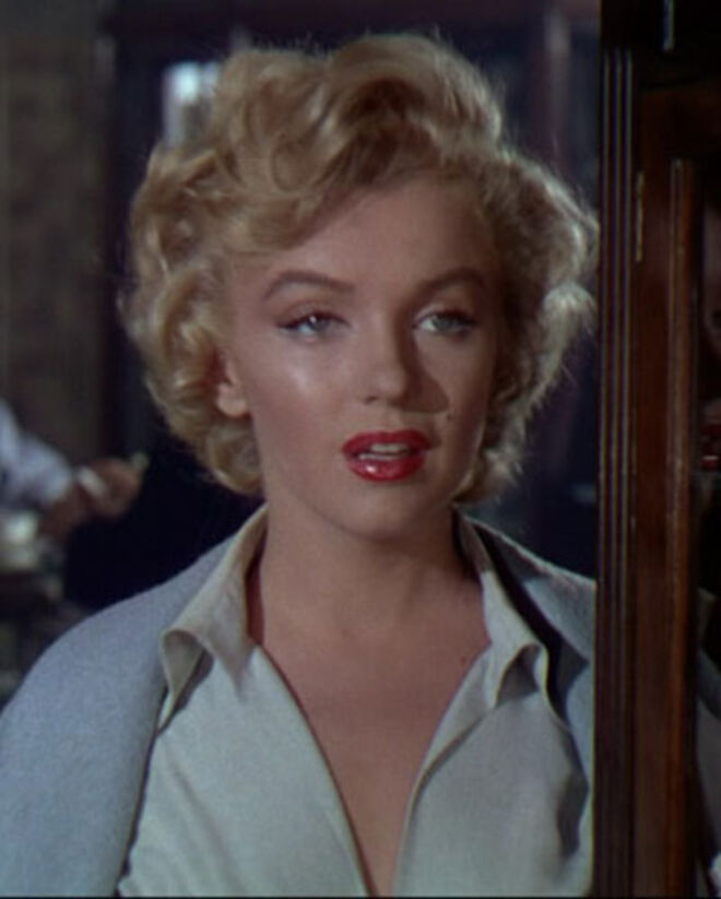 Marylin Monroe numa das cenas de Niagara