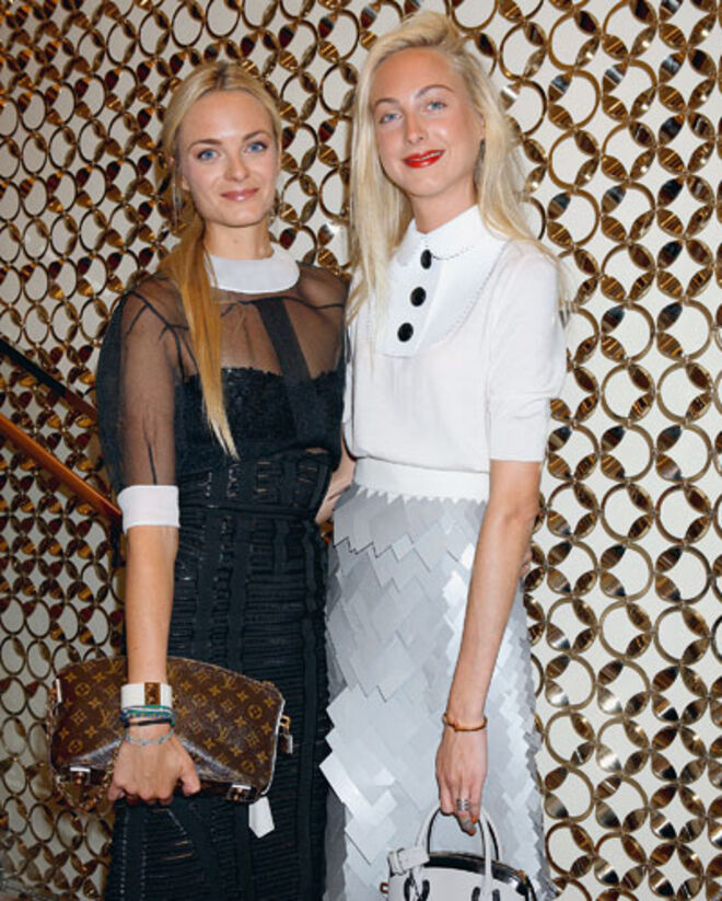 Claire e Virginie Courtin-Clarins.