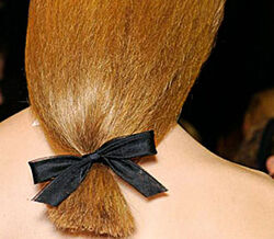 Beleza etérea dos cabelos