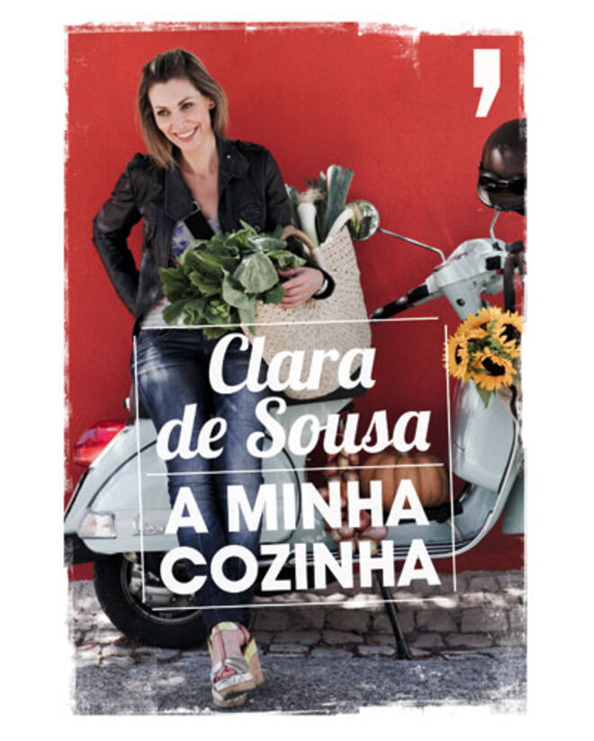 Capa do livro, A Minha Cozinha.