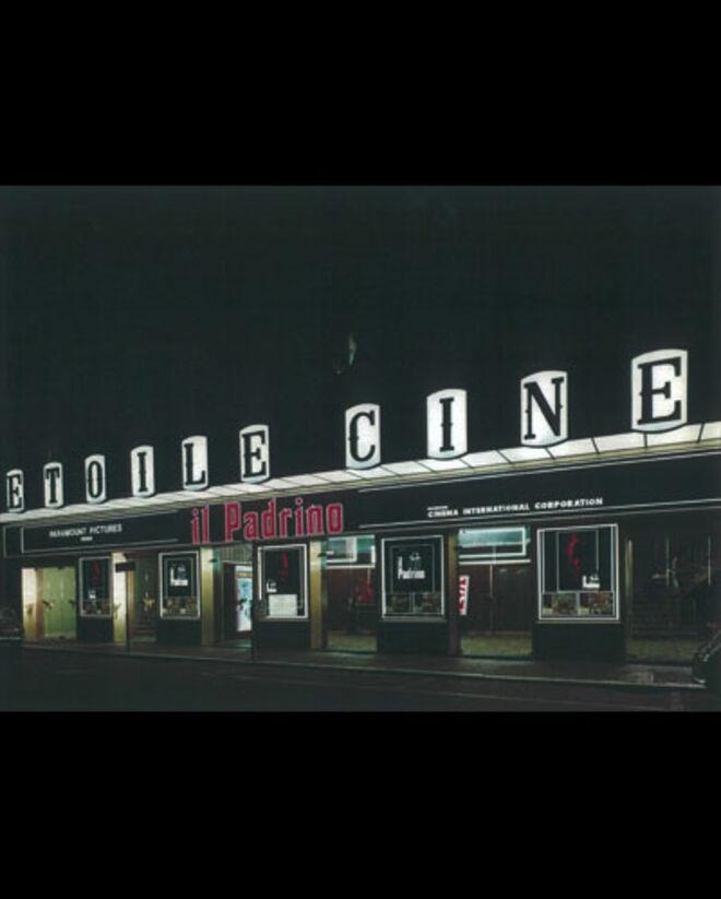 A fachada do antigo cinema Etoile foi preservada