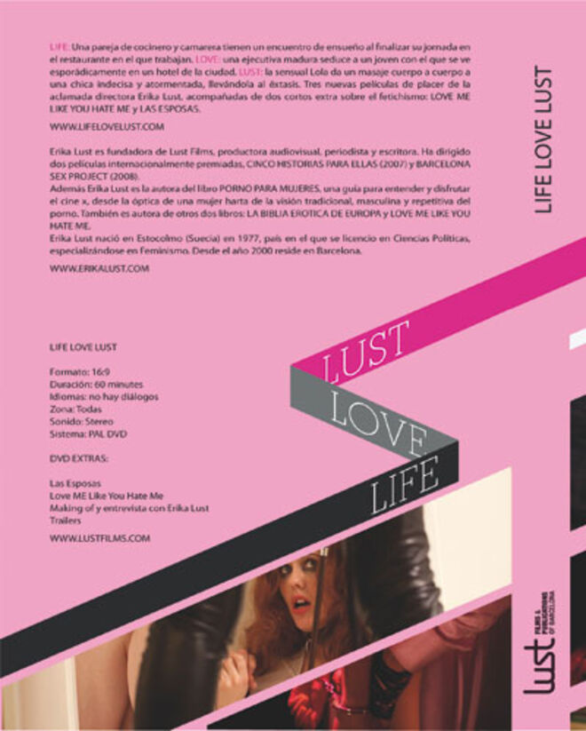 O DVD da realizadora Erika Lust