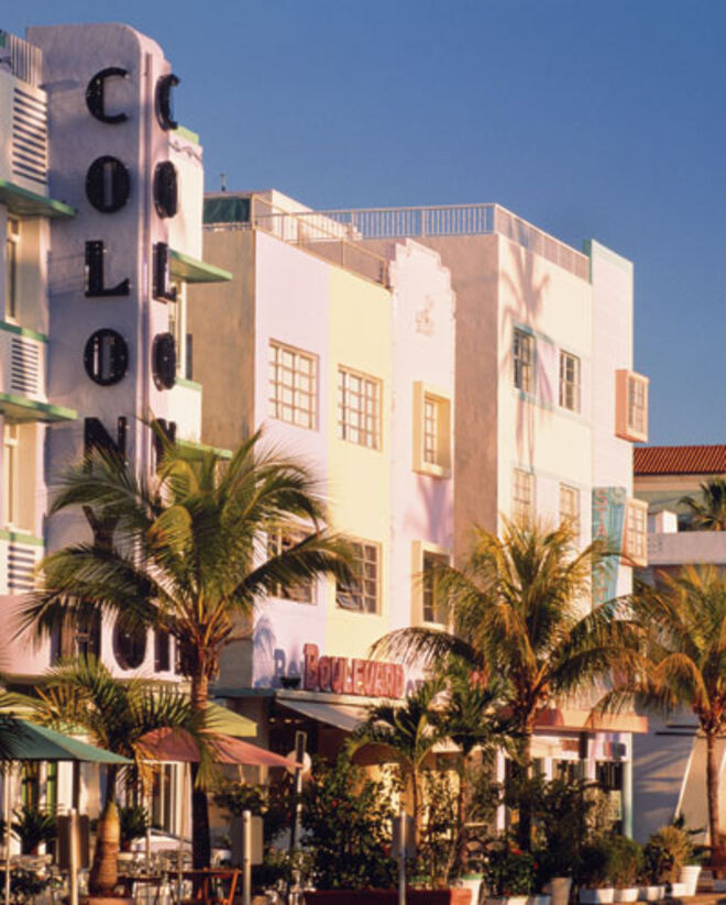 Uma luz mágica ilumina a cidade. 