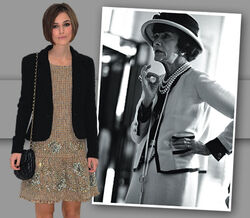 O pequeno casaco Chanel