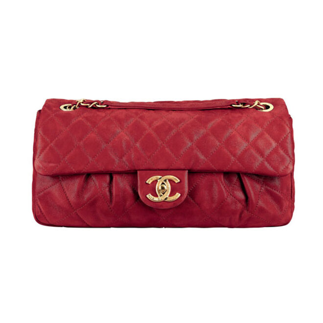 Carteira em pele iridescente