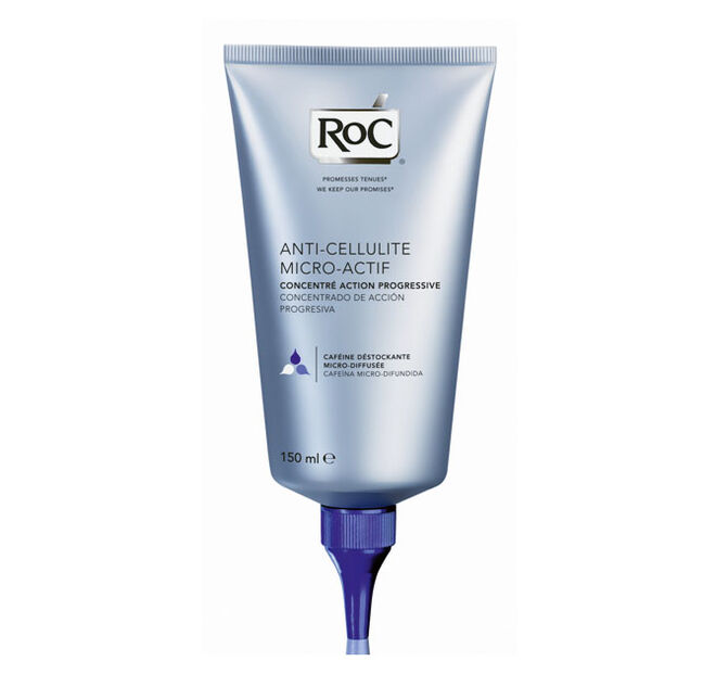 Anti-Celul?tico Micro-Difus?o, RoC A solu??o para a celulite rebelde, com micropart?culas que se difundem para uma a??o eficaz (29,90)