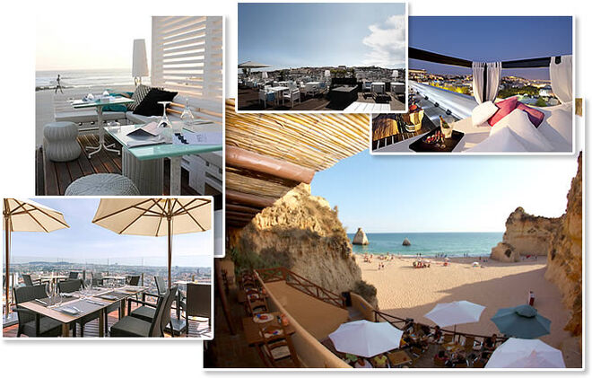 Esplanadas com belas vistas