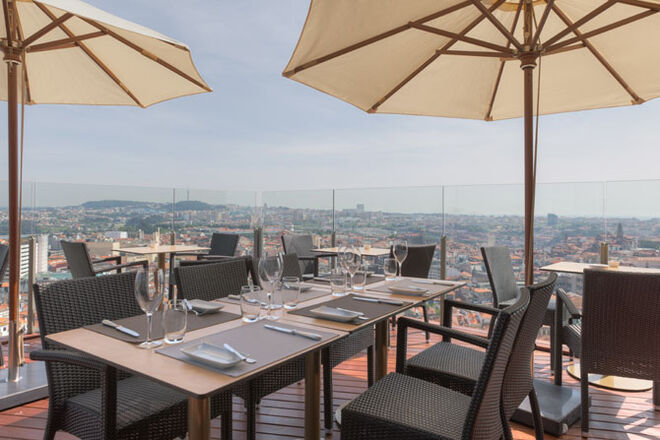 Os dois ?ltimos pisos do Hotel Dom Henrique