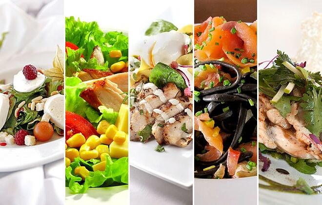 Top 5 Saladas