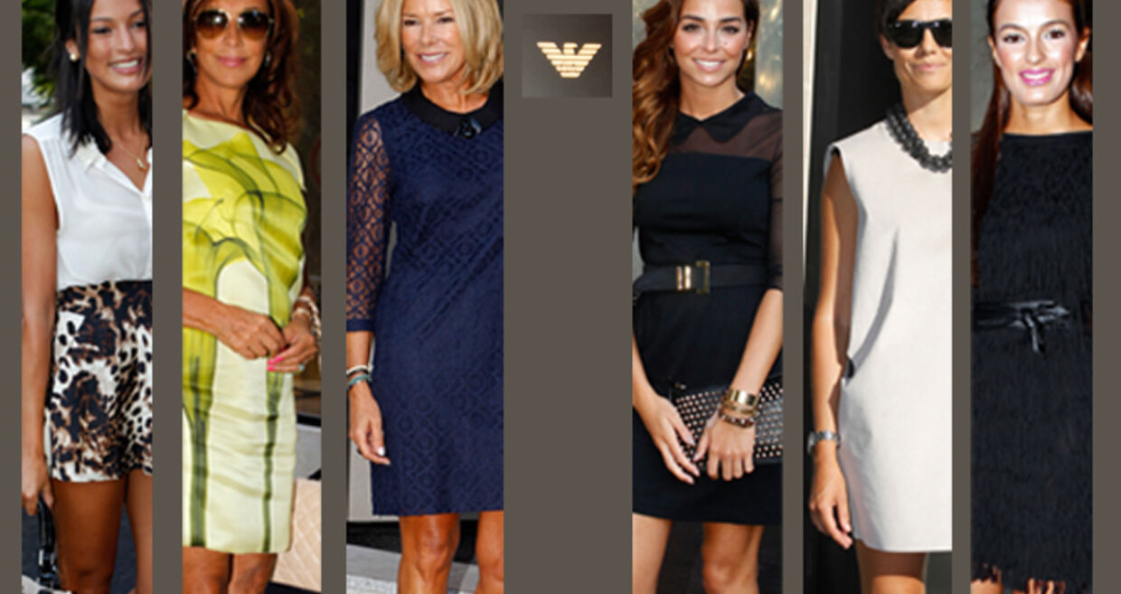 Glamour nacional em tarde de inauguração