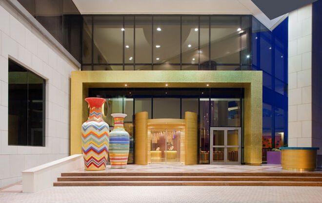 O Hotel Missoni, no Kuwait.