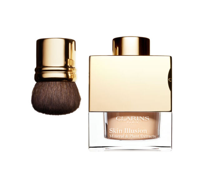 Skin Illusion Natural Radiance Loose Powder Foundation Mineral &amp; Plant Extracts